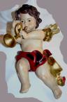 Engelfigur gross mit Trompete