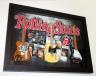 Rolling Stone, 3-D Bild mit 3 Gitarren