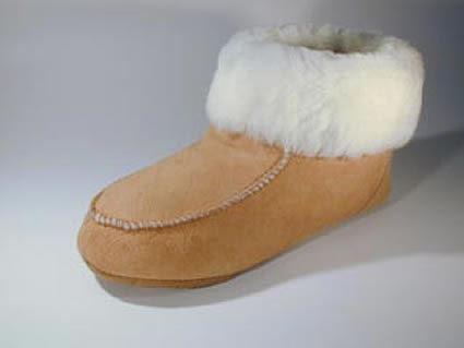 Lammfellhausschuhe warm und kuschelig