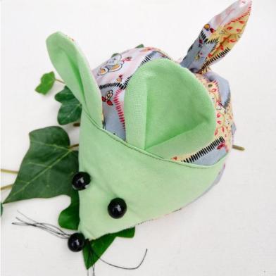 Traubenkernmaus, Traubenkernkissen, Handarbeit, Traubenkerne