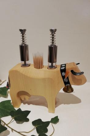 Traufferkuh, Pfeffer und Salz