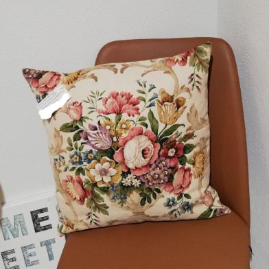 Dekokissen upcycling, vintage