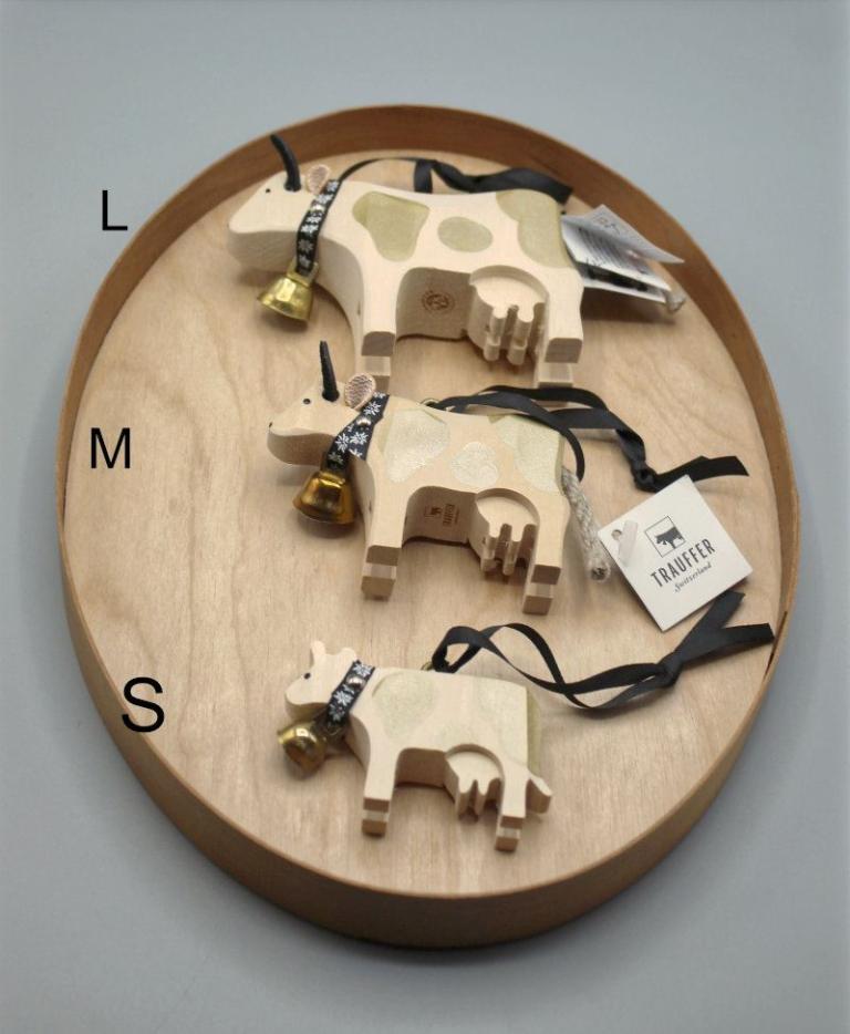 Trauffer Weihnachtskuh zum Aufhängen